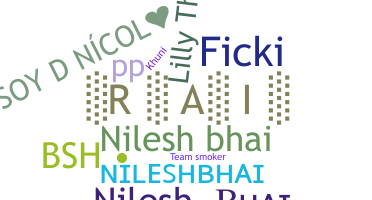 နာမ်မြောက်မည့်အမည် - Nileshbhai