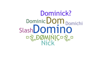 နာမ်မြောက်မည့်အမည် - Dominick