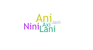 နာမ်မြောက်မည့်အမည် - Ajani