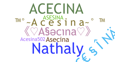နာမ်မြောက်မည့်အမည် - Acesina