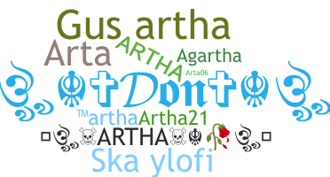 နာမ်မြောက်မည့်အမည် - Artha