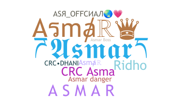 နာမ်မြောက်မည့်အမည် - Asmar