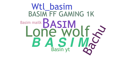 နာမ်မြောက်မည့်အမည် - Basim