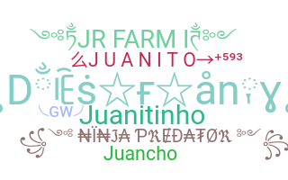 နာမ်မြောက်မည့်အမည် - Juanito