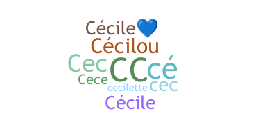 နာမ်မြောက်မည့်အမည် - Cecile
