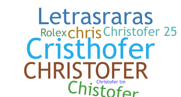 နာမ်မြောက်မည့်အမည် - Christofer