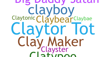 နာမ်မြောက်မည့်အမည် - Clayton