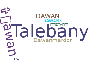 နာမ်မြောက်မည့်အမည် - Dawan