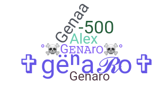 နာမ်မြောက်မည့်အမည် - Genaro
