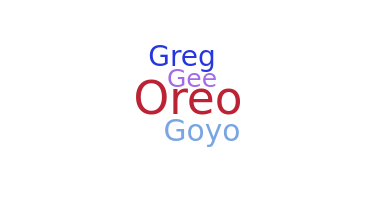 နာမ်မြောက်မည့်အမည် - Gregorio