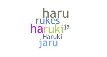 နာမ်မြောက်မည့်အမည် - Haruki