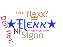 နာမ်မြောက်မည့်အမည် - flexx