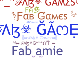 နာမ်မြောက်မည့်အမည် - FabGames