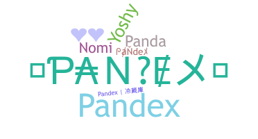 နာမ်မြောက်မည့်အမည် - pandex