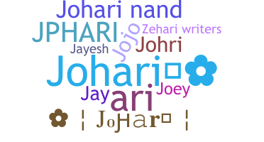 နာမ်မြောက်မည့်အမည် - Johari
