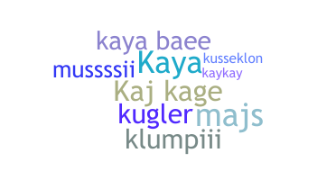 နာမ်မြောက်မည့်အမည် - Kaya