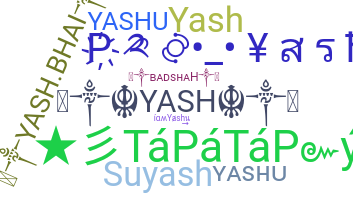 နာမ်မြောက်မည့်အမည် - Yashu