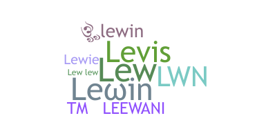 နာမ်မြောက်မည့်အမည် - Lewin