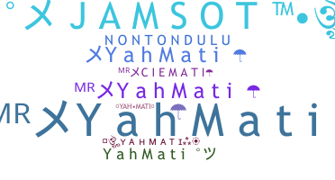 နာမ်မြောက်မည့်အမည် - YAHMATI