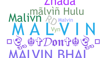 နာမ်မြောက်မည့်အမည် - Malvin