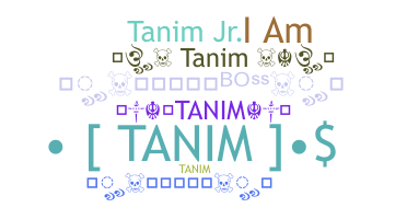 နာမ်မြောက်မည့်အမည် - Tanim