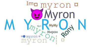 နာမ်မြောက်မည့်အမည် - Myron