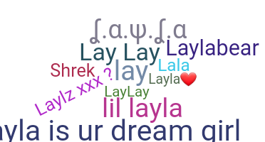 နာမ်မြောက်မည့်အမည် - Layla