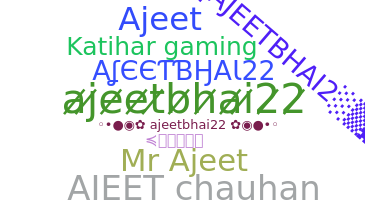 နာမ်မြောက်မည့်အမည် - AJEETBHAI22