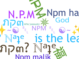 နာမ်မြောက်မည့်အမည် - NPM