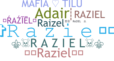 နာမ်မြောက်မည့်အမည် - Raziel