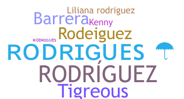 နာမ်မြောက်မည့်အမည် - Rodrigues