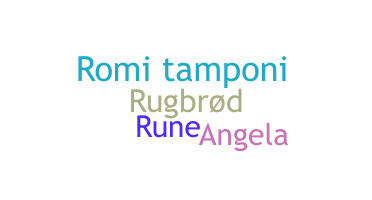 နာမ်မြောက်မည့်အမည် - Rune
