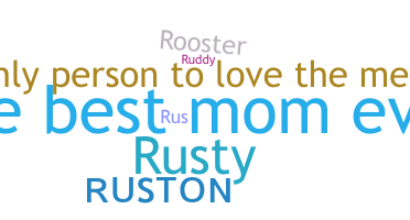 နာမ်မြောက်မည့်အမည် - Ruston