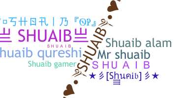 နာမ်မြောက်မည့်အမည် - Shuaib