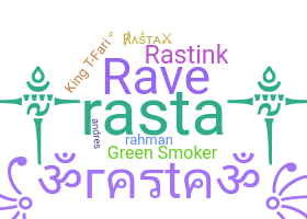 နာမ်မြောက်မည့်အမည် - Rasta