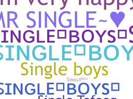 နာမ်မြောက်မည့်အမည် - singleboys