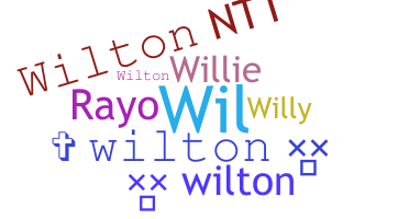 နာမ်မြောက်မည့်အမည် - Wilton