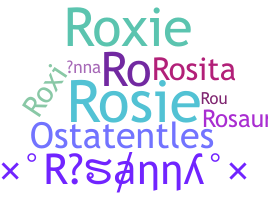 နာမ်မြောက်မည့်အမည် - Rosanna