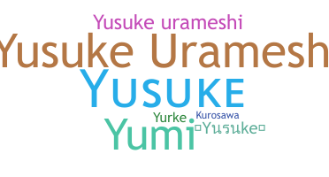 နာမ်မြောက်မည့်အမည် - Yusuke