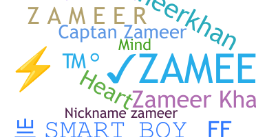 နာမ်မြောက်မည့်အမည် - Zameer
