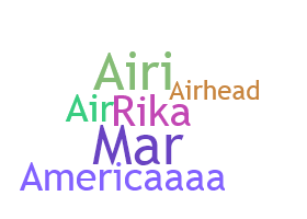 နာမ်မြောက်မည့်အမည် - Airika