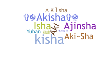 နာမ်မြောက်မည့်အမည် - Akisha