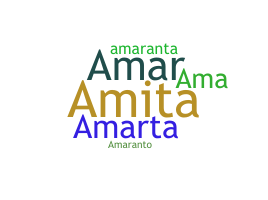 နာမ်မြောက်မည့်အမည် - Amaranta
