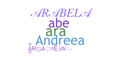 နာမ်မြောက်မည့်အမည် - Arabela