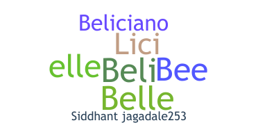 နာမ်မြောက်မည့်အမည် - Belicia