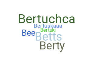 နာမ်မြောက်မည့်အမည် - Berta