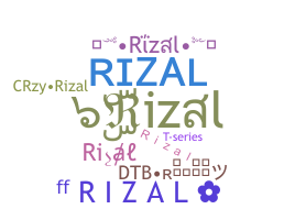 နာမ်မြောက်မည့်အမည် - Rizal