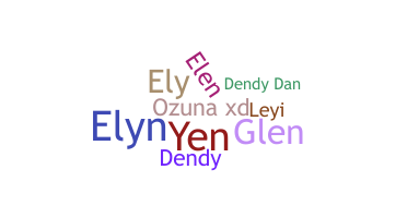 နာမ်မြောက်မည့်အမည် - Glendy