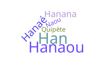 နာမ်မြောက်မည့်အမည် - Hanae