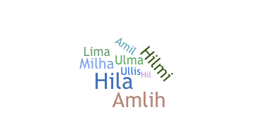နာမ်မြောက်မည့်အမည် - Hilma